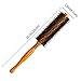 Valdler Natural Boar Bristle Round Brush for Hair Drying Styling Curling