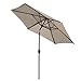 PowerLead Paub B001 Outdoor 9-Feet Aluminum Patio Umbrella with Auto Tilt