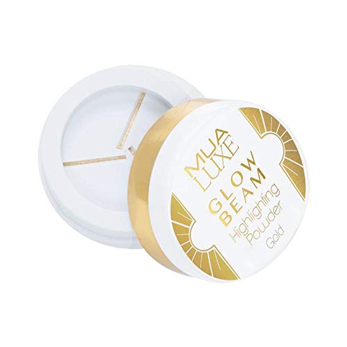 MUA Luxe Glow Beam Highlighting Powder Gold 078