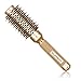 SUPRENT Round Brush with Natural Boar Bristles,Nano Thermic Ceramic Coating& Ionic Roller Hairbrush for Blow Drying, Curling&Straightening, Volume&Shine (2.4