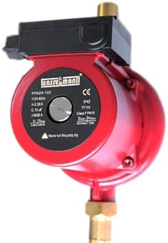 Amazon 給湯加圧ポンプ 260w 単相100v 圧力 流量スイッチ式 給水加圧 給水 排水ポンプ本体