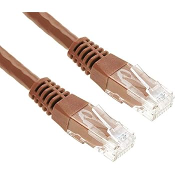 Amazon.com: CERTICABLE 20' FT CAT-5E RJ11-RJ11 BROWN CABLE ...