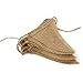 DIY Burlap Banner kit, DIY Wedding Banner, DIY Burlap Bunting, Design Your Own Banner, Pre-strung 15 Flags with Jute Cording 10 Foot Length