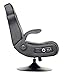 X Rocker 5128301 2.1 Wireless Bluetooth Audi Pedestal Video Gaming Chair, Black