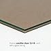 Craig Frames 1WB3BK 9 by 9-Inch Black Picture Frame, White Mat with 5 by 5-Inch Opening, 4-Piece Set