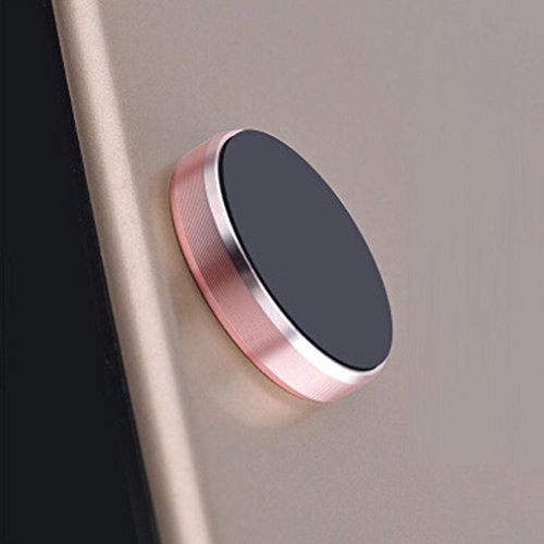 Creazy Universal In Car Magnetic Dashboard Cell Mobile Phone GPS PDA Mount Holder Stand For iPhone 8 7 6 6S 4 5 Plus, For Samsung S5 S6 S7 S8 edge Plus Note 3 4 5 (Rose Gold)