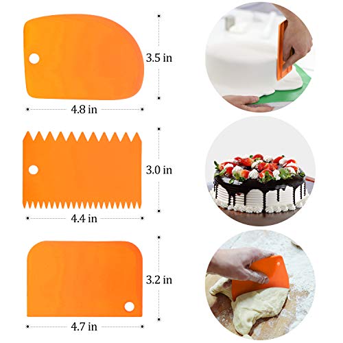 7 Pieces Adjustable Double Wire Cake Cutter Stainless Steel Cake