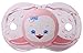 RaZbaby Keep-It-Kleen Pacifier, Rosa Penguin, 0-36 Months