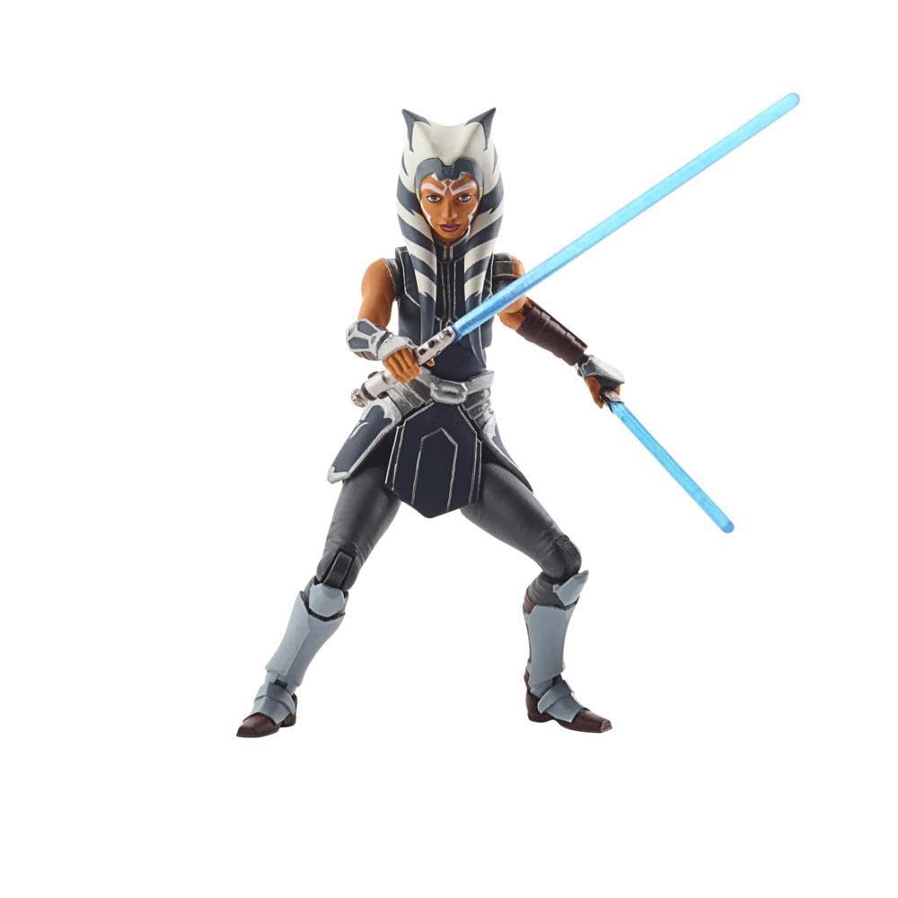 Star Wars The Vintage Collection Ahsoka Tano (Mandalore) Toy, 9.5-Cm-Scale The Clone Wars Figure, Toys for Kids Ages 4 and Up