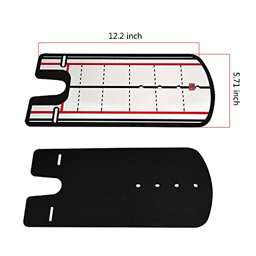ZZWPY Eyeline Golf Putting Mirror, Golf Alignment Mirror Golf Training Mirror Golf Shoulder Mirror- Practice Your Putting Alignment Tool - Thumbnail 3