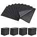 (Pack of 500) Dental Bib 13” X 18” 3 Ply Black Premium Disposable Waterproof Patient Bibs /2 Ply Tissue + 1 Ply Poly/Polyback Sheet; Waterproof Tattoo Bibs, Tattoo Tray Covers and Dental Napkins