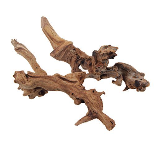 EmoursTM Aquarium Sinkable Driftwood Fish Tank Decoration ,Large