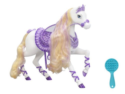 Barbie Princess Fashion Purple Horse