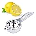 3S Large Size Single Press Lemon Squeezer, Dishwasher Safe Lightweight Robust & Durable, Silver
