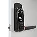 ULTRALOQ Deadbolt Cover Plate For Ultraloq Smart Lever Lock - Matte Black