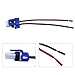 HUIQIAODS 2PCS 9006 HB4 Ceramic Female Socket Adapters Wiring Harness for Headlights Fog Lamps