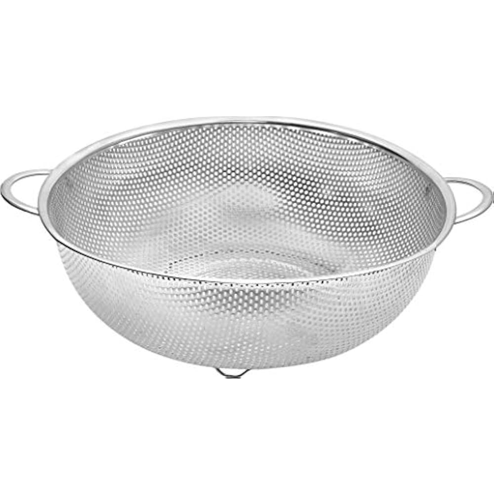 Colander Stainless Colanders Steel Strainer With Heavy Duty Handles