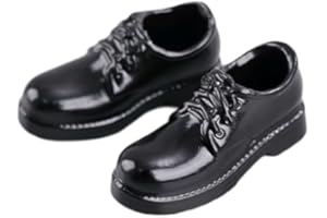 1/12 Scale Female Shoes Model, Student Leather Shoes Accessory Hollow Inside for 6inch PH TBL JO Action Figure Body
