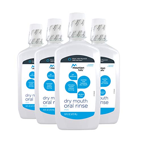 Mountain Falls Dry Mouth Oral Rinse, Mint, 16 Fluid Ounce (Pack of 4) - Thumbnail 3