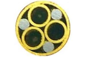 WellieSTR 1pc Mosaic Pin for Knife Handle 1/4" x 15.4" Copper(No.8)