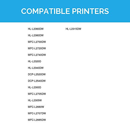 LD Compatible Laser Drum Unit Replacement for Brother DR630 - Thumbnail 6