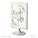 Andaz Press Framed Wedding Party Signs, Floral Roses Print, 4x6-inch, Cards and Gifts Thank You, 1-Pack, Includes Frame