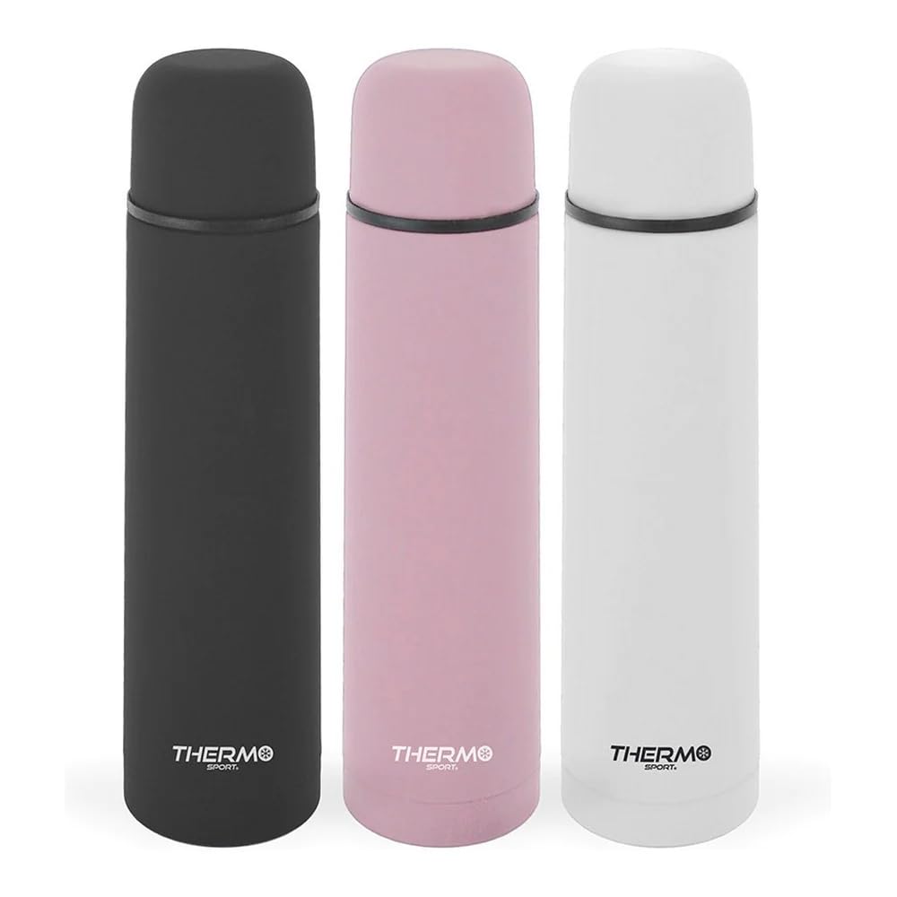 THERMOSPORT Stainless Steel Flask (750 ml), Adult Unisex, Multi-Coloured (Multi-Colour), One Size