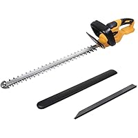 Mellif Cordless Hedge Trimmer for Dewalt 20V MAX Battery, Electric Bush Trimmer with 22" Dual Action Blade & 3/5" Cutting Cap