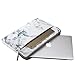 MOSISO Laptop Sleeve Compatible with MacBook Air 13 inch M2 A2681 M1 A2337 A2179 A1932 2023-2018/Pro 13 M2 M1 A2338 A2251 A2289 A2159 A1989 A1706 A1708, Canvas Horizontal Painting Marble Carrying Bag