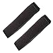 Amerzam 2 Pack Velvet Comfortable Shoulder Strap Pads Covers for Car Safety Seat Belt/backpack/travel bag (Gray)