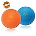 Mihachi 2 Pack Dog Balls Indestructible - 100% Natural Rubber Bouncy Dog Ball Non-Toxic Chew Toy for Small to Medium Dog Training & Playing