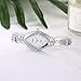 Lvpai Women's Rhinestone Wrist Watches Steel Bracelet Analog Quartz Silver P128