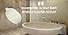 Botanic Touch's Loofah Pad (Pack of 4) Exfoliating Scrubber, Fresh & Clean Shower with Natural Sponge