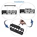 Keymod Rail, ApicalLife 5-Slot 7-Slot 13-Slot Lightweight Picatinny Rail Section for Keymod Handguard Mount Rail System with 3 Allen Wrench & Solid-Style & Replacement Screws and Nuts, 3 Pack