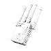 Wifi Extender,Dootoper Ac1200 Wifi Repeater Signal Amplifier/Dual Band Wireless Booster/Range Extender/Access Point/Router(Wps,4 High Gain External Antennas)Extends WiFi to Smart Home&Alexa Devices