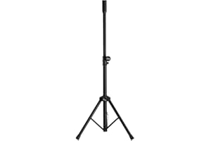 OnStage MUS SSAS7000B SSAS7000B Mini Adjustable Speaker Stand