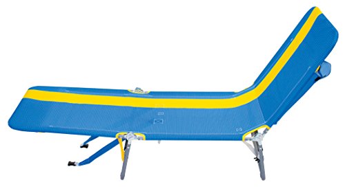 4 Position+Backpack+Lounger+Yellow+Stripe