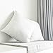 HIPPIH 18 x 18 Pillow Inserts Set of 4, Hypoallergenic Decorative Square Pillow Form Insert with Zips, White