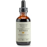 Woodford Reserve Bourbon Barrel-Aged Sassafras &amp; Sorghum Bitters (2 fl oz) &ndash; Premium Earthy Cocktail Bitters with Natural Sassafras and Sweet Sorghum for Old Fashioned, Manhattan, and Craft Cocktails