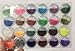 NYKKOLA 24 Colors 3D Nail Art Glitter Acrylic Powder Decoration