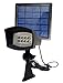 GMFive Waterproof 8 Enhanced LED 3000mAh Solar Spotlight - Separable
