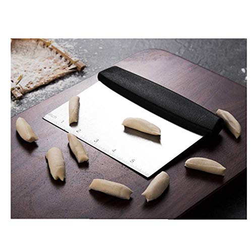Stainless Steel Metal Griddle Scraper Chopper, Quick & Easy Multi-use Dough Scraper, Dough Cutter & Pastry Scraper. Multifunctional kitchen appliances. by JSDOIN