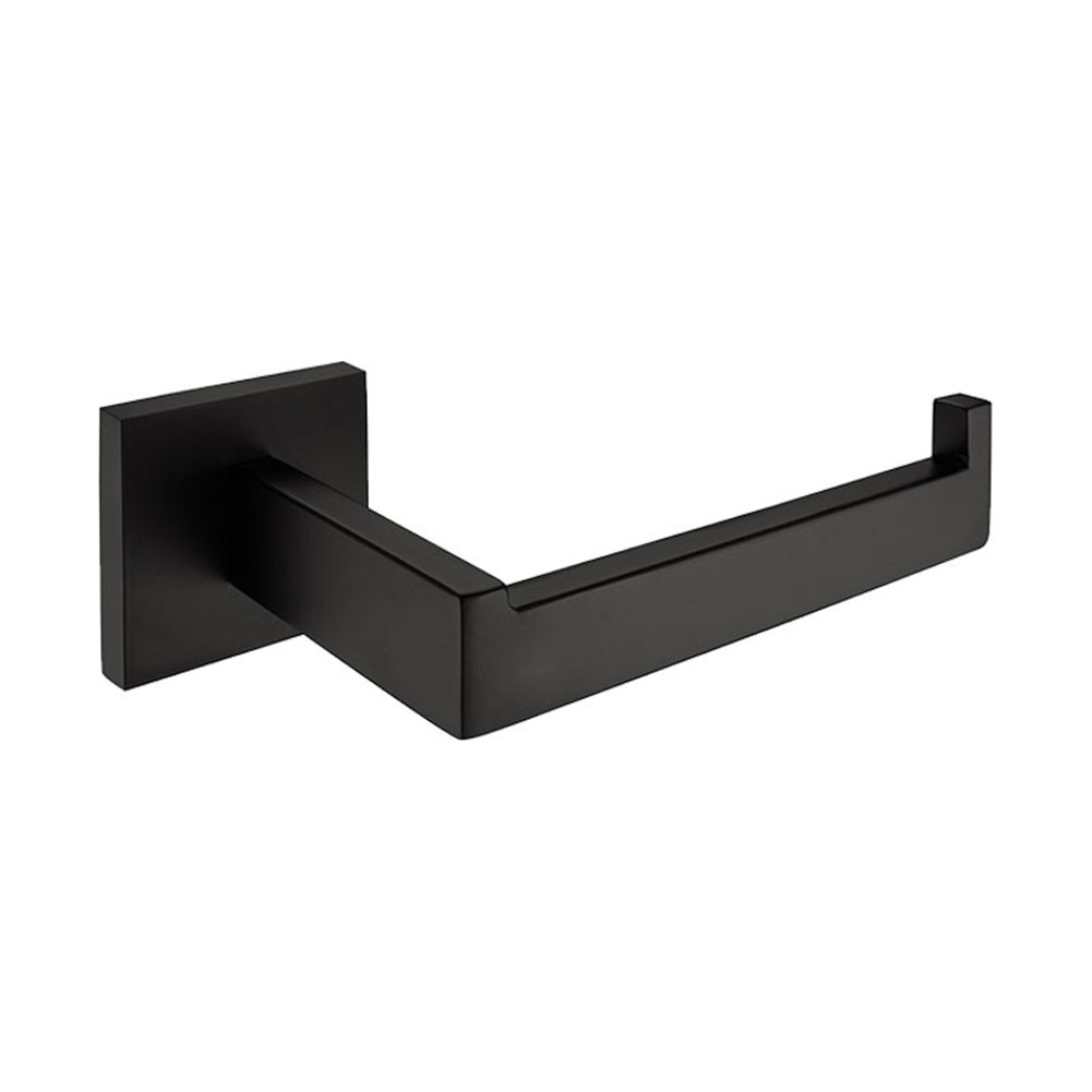 Aothpher Wall Mounted Stainless Steel Bathroom Toilet Roll Holder Black Finished Toiler Paper Holder