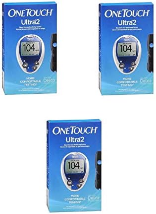 One Touch Ultra 2 Blood Glucose Monitoring System (3 Pack)