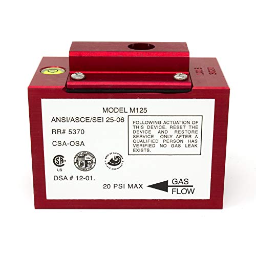 Andreas Fault Northridge Earthquake 2000 Valve Manual Gas Sensitive Shut off Tool w/Built in Level (1 1/4")