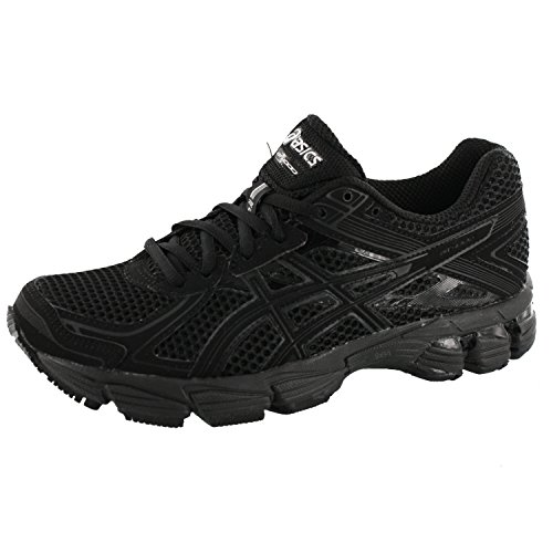 ASICS Women's GT 1000 2 Running Shoe,Black/Onyx/Lightning,5.5 D US
