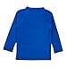 Boys Rash Guard Shirts Long Sleeves Rashguard UPF 52+ Sun Protection Quick Dry Swim Tee, Solid Blue 8