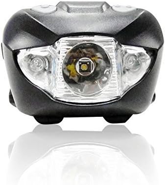 Falkon Gear Best &amp; Bright LED Headlamp Flashlight - Perfect for the Outdoor Enthusiast - Ideal for Hiking, Camping, Hunting, Running - Water Resistant - Batteries Included