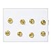 Pokémon Pokemon Gym Badges - Sinnoh Gen 4 (Gold Trim)