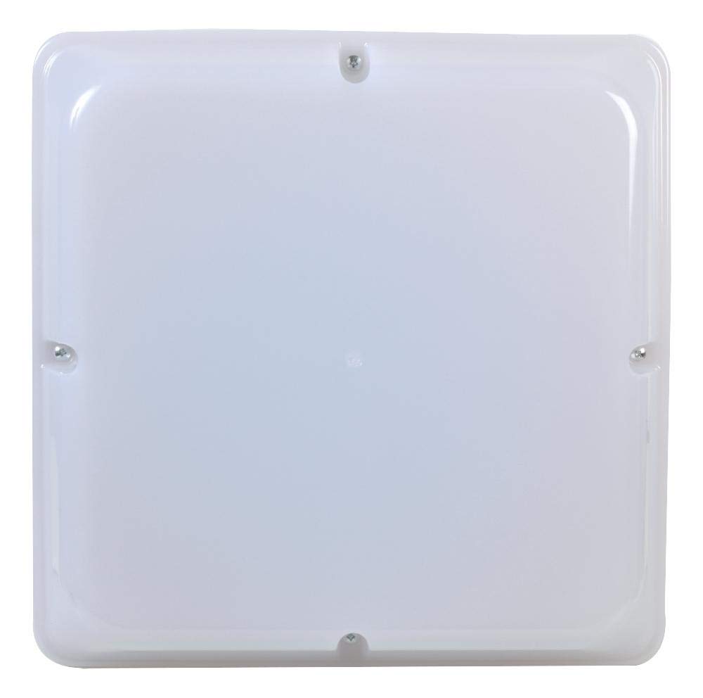 PRO ELEC PELL0238 Square LED Emergency Ceiling Light, Maintained, IP65, 320x320x100mm